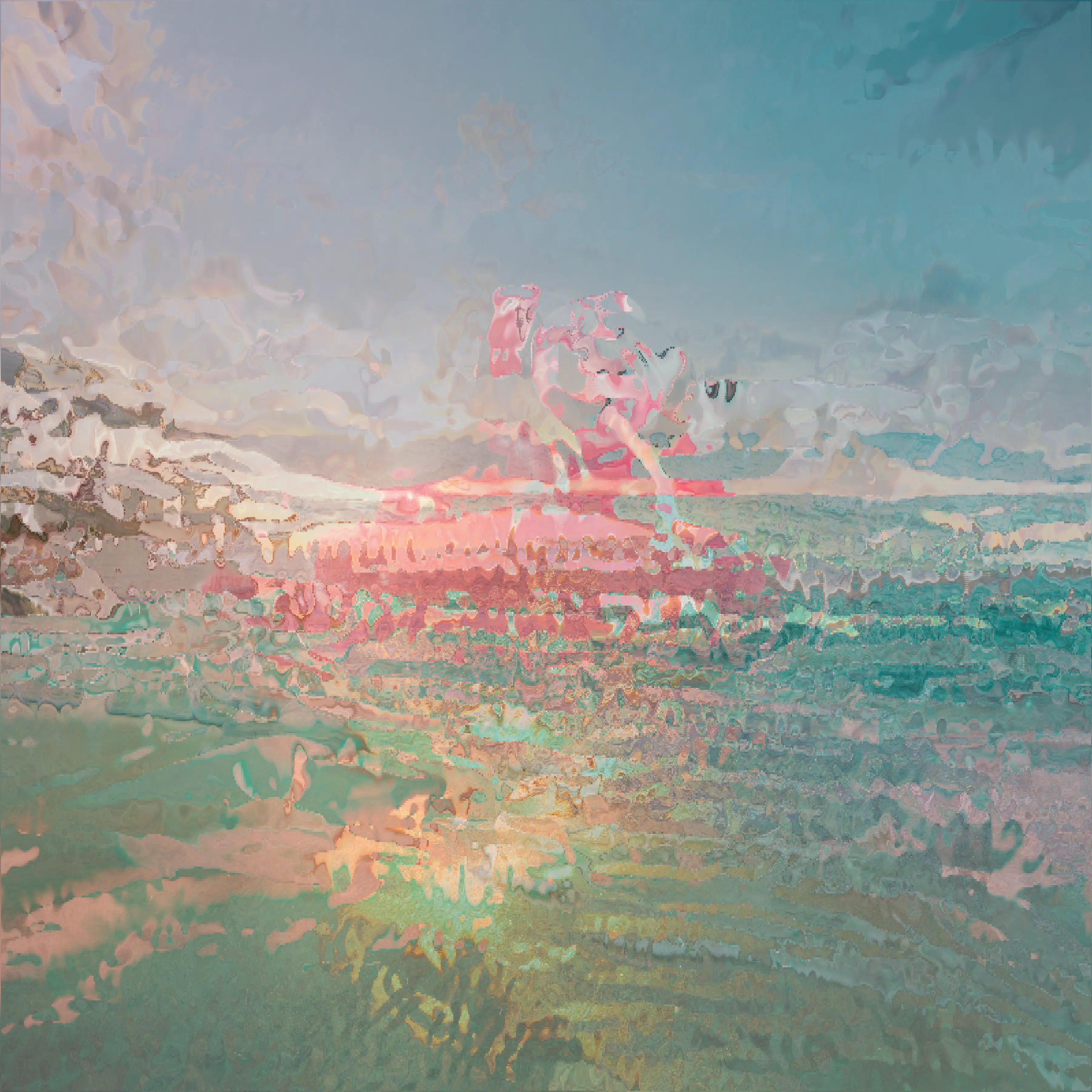 Beachblend — generative artwork