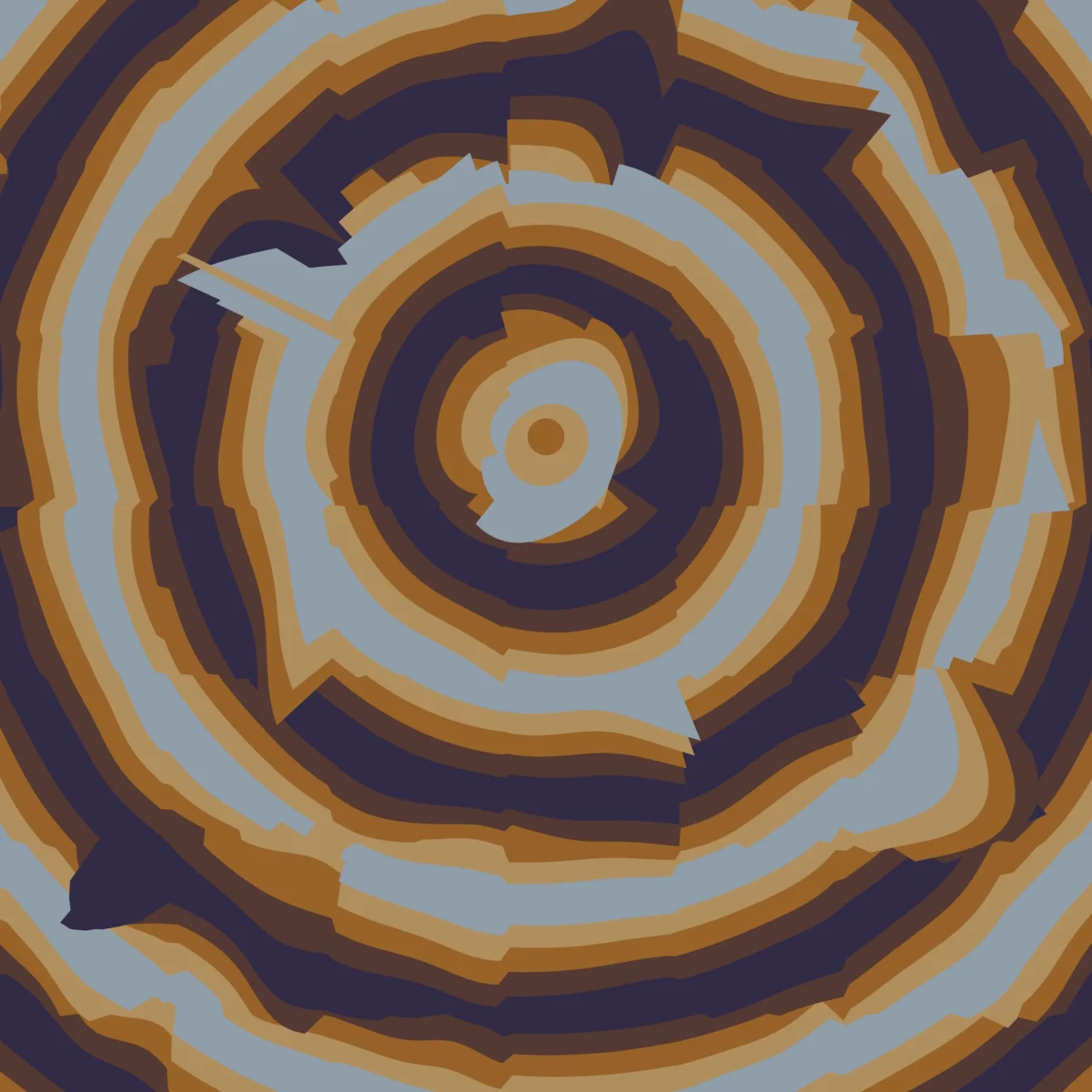 Growth Rings — generative artwork by Lumen & Logic